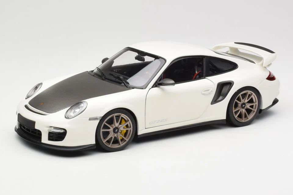 100069400 Porsche 911 997 GT2 RS White Minichamps 1/18 - Imagen 1 de 4