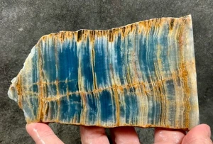 Lemurian Blue Onyx Rough Slab - Argentina - Picture 1 of 2