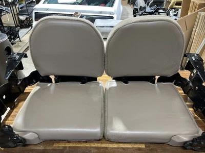 98-05 Ford Ranger Rear Jump Seats Tan Vinyl - Image 1 of 4