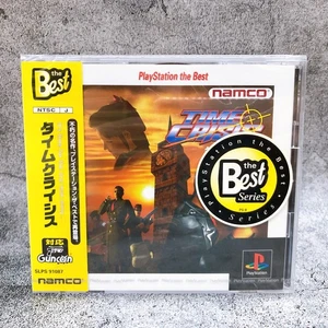 Playstation Time Crisis The Best PS1 Namco Action Shooting Japan Game Sealed New - Picture 1 of 12