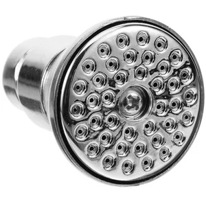 Low Water Pressure Shower Head Rain Showerhead Heads High Fixed Metal - Picture 1 of 12