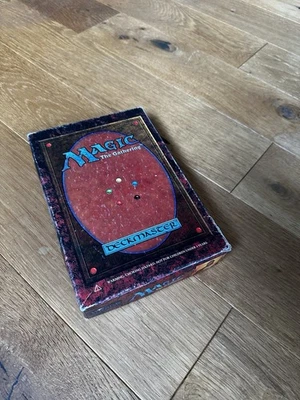 Vintage Magic the Gathering MTG Deckmaster 1995 Box with Cards WOTC - Image 1 of 4