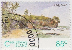 (A135) 1993 Australia Christmas Island scenic views set4 ow378-81 - Picture 1 of 4