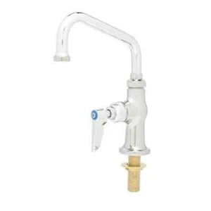 T&S Brass B-0207-CR Deck Mounted Faucet w/ 6" Swing Spout - Picture 1 of 1