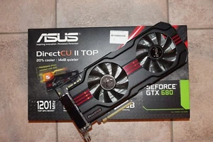 ASUS Geforce GTX 680 grafische kaart - graphics card - carte graphice - Photo 1/2