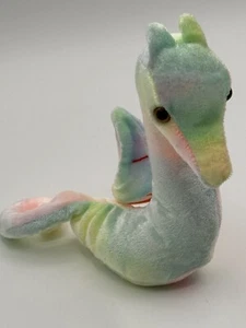 TY Beanie Babies 1999 “Neon” The Seahorse RARO - Imagen 1 de 9