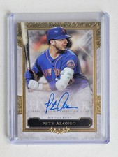 2020 Topps Five Star Polar Bear Pete Alonso New York Mets On Card Auto Autograph