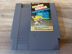CHUBBY CHERUB Nintendo Entertainment System NES Game Authentic Tested 5 Screws - Picture 1 of 5