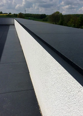 Mauerabdeckung Abdeckplatte Pfeilerabdeckung Granit Naturstein schwarz Basalt  - Bild 1 von 4