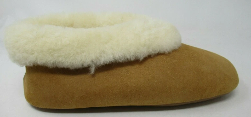 HUSH PUPPIES WOMEN'S SARAH TAN SHEARLING SLIDE-ON SLIPPERS SIZE: 11/M - Image 1 of 4