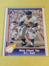 1991 Pacific Nolan Ryan #10 New York Mets Clinch The NL East