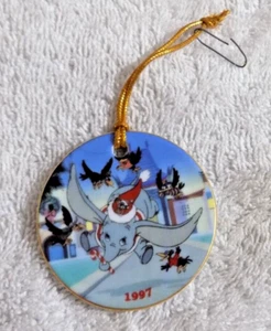 DE COLECCIÓN WALT DISNEY WORLD MGM STUDIOS DUMBO 1997 ADORNO DE NAVIDAD - Imagen 1 de 2