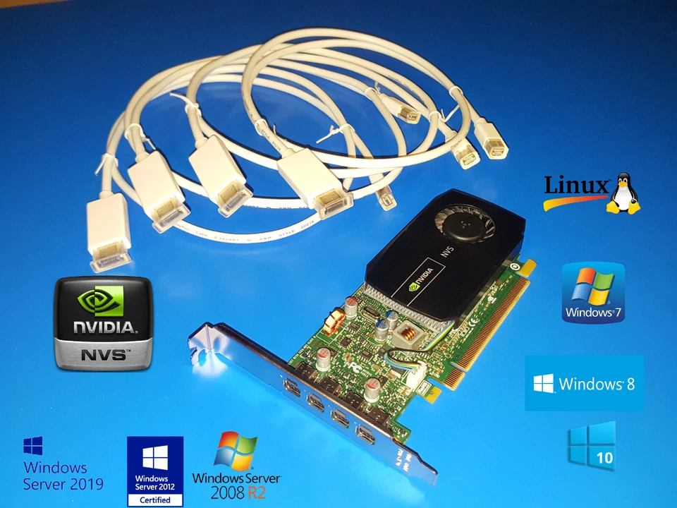 HP ENVY PHOENIX 850-050qe 850-065se 850-150qe 860-010 2GB Quad HDMI Video Card  - Image 1 of 1
