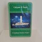 New VTG Calypso II Fund Jacques Cousteau Society Playing Cards Sealed NOS Green