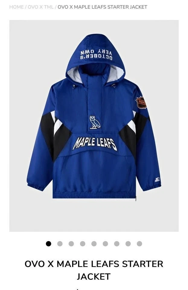 STARTER MAPLE LEAF スタジャン STARTER MAPLE LEAF スタジャン