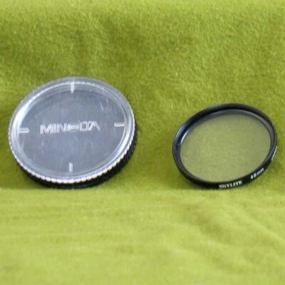Skylite 48mm Filter Japan in Protective Minolta Plastic Capsule - Image 1 of 3