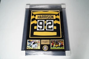 JAMES HARRISON Autographed Framed Jersey JSA COA - Picture 1 of 4