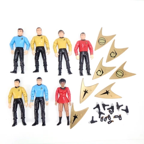 1993 Playmates Classic Original Series Star Trek Bridge Crew Action Figure Set Cover