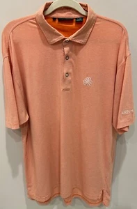 Erin Hills Golf Club - Bobby Jones Golf Shirt - Men's Size Large - Orange - Picture 1 of 3