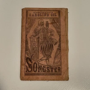 vintage song booklets - Merchant's Gargling Oil - Songster - Picture 1 of 6
