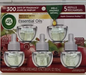 Ambientador Air Wick Plug In Aceite Perfumado Recarga Manzana Canela Medley, 5 unidades - Imagen 1 de 2