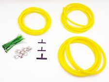 AUTOBAHN88 Engine ROOM Silicone Air Vacuum Hose Dress Up Kit YELLOW Fit Nissan