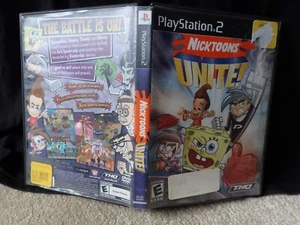 Nicktoons Unite (Sony PlayStation 2, 2005) Case and game, tested - Picture 1 of 2