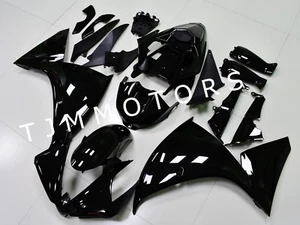 For YZF R1 2012-2014 Gloss Black ABS Injection Mold Bodywork Fairing Kit Plastic - Bild 1 von 10