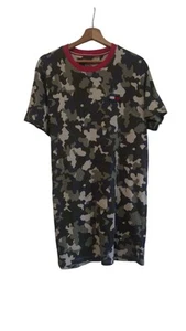 Damen Kleid Tommy Hilfiger Gr. L Camouflage Muster T-shirt Kleid - Bild 1 von 7