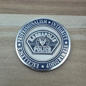 North Carolina Kannapolis Police Department Challenge Coin - Bild 1 von 5