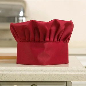 Casquette élastique confortable chef cuisinier réglable cuisine boulanger chap - Picture 1 of 20