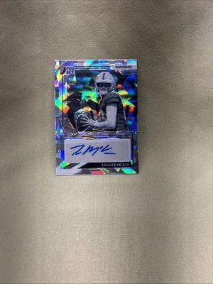 2022 Leaf Pro Set Metal Tanner McKee Silver Mojo Auto #BW-TM1 🔥 /30 - Image 1 of 2