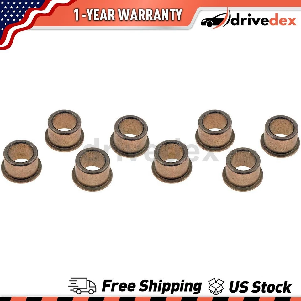 Par de bujes de bisagra de puerta Dorman para Ford Country 1973 1974 sedán Foto 1 de 4