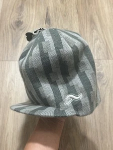Cappello berretto Y2K Adio skateboard grigio con visiera taglia unica - Foto 1 di 6