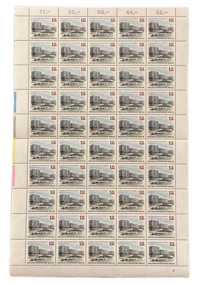 SA27i Germany, Berlin 1965 The New Berlin, Architecture - full sheet - Image 1 of 1