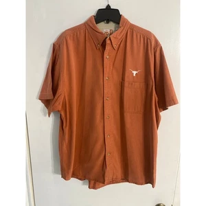 University Co-op Campuswear shirt men’s XL button down Texas Longhorns UT  - Picture 1 of 5