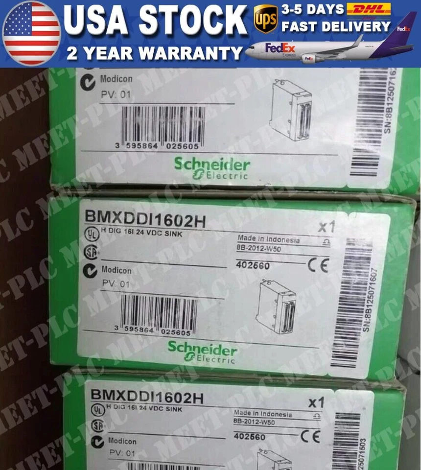 1 peça nova na caixa Schneider PLC módulo BMXDDI1602H - Imagem 1 de 1