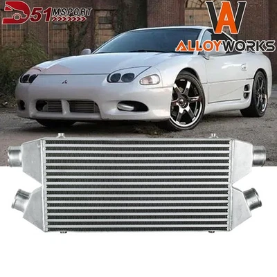 For 90-96 Nissan 300Z 91-99 Mitsubishi 3000GT 97-01 Audi A4 Turbo Intercooler US - Изображение 1 из 4