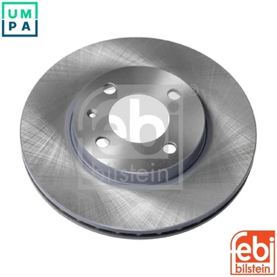 2x BRAKE DISC 06512 FOR VW PANEL/II/Box/Body/MPV VAN SANTANA GOLF/Mk/III/IV 1.2L - Image 1 of 4