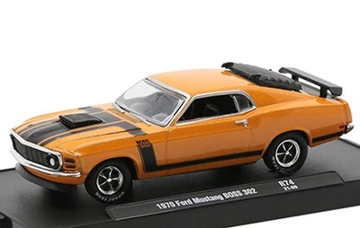 FORD Mustang Boss 302 - 1970 - orange - M2 Machines 1:64 - Bild 1 von 4