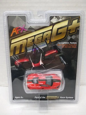 Coche Ranura Eléctrico AFX #22011 Corvette C8 Escala HO - Rojo Antorcha Foto 1 de 2