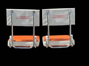 2 - Vintage 1970s NCAA UT Texas Longhorns Stadium Bleacher Seat Chairs Exc Cond! - Picture 1 of 5