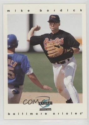 1997 Score Mike Bordick #465 - Image 1 of 2