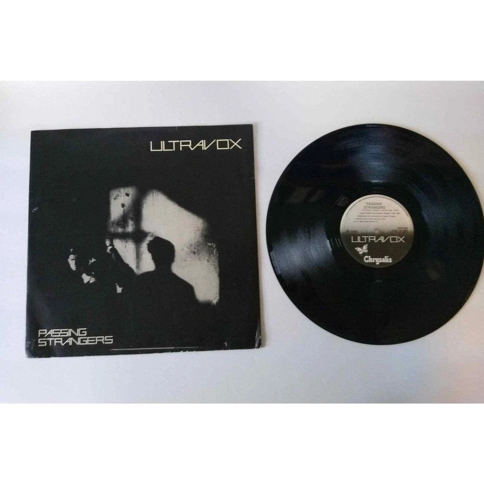 Ultravox ‎Passing Strangers Vinyl EP 12" Record Synth-Pop New Wave 1980 UK EX Foto 1 de 3