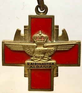 REGIA AERONAUTICA D’ALBANIA TIRANA IIa G.M. 1939.1945 CROCE PROD. SAF FIRENZE - Picture 1 of 8