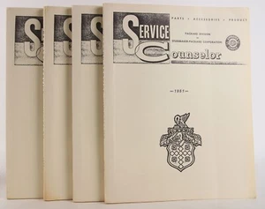 American Luxury Auto Packard Service Counselor 4 Annual Issues 1951-1954 Reprint - Picture 1 of 19