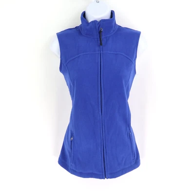 c9 by Champion Vest Full Zip Womens Sz S Blue 100% Polyester Zipped Pockets Soft - Image 1 of 4