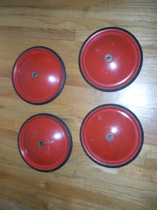 VIER VINTAGE OFFIZIELLE SEIFENBOX DERBY-REIFEN - Bild 1 von 2