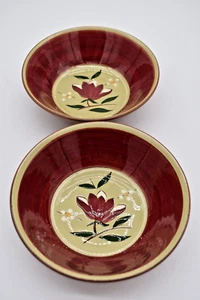 Stangl Pottery Set of 2 Bowls "Magnolia" - Picture 1 of 4