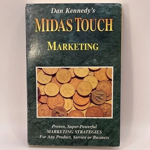 Dan Kennedy Midas Touch Marketing 4 Audiocassette Business Pubblicità Vintage - Foto 1 di 10
